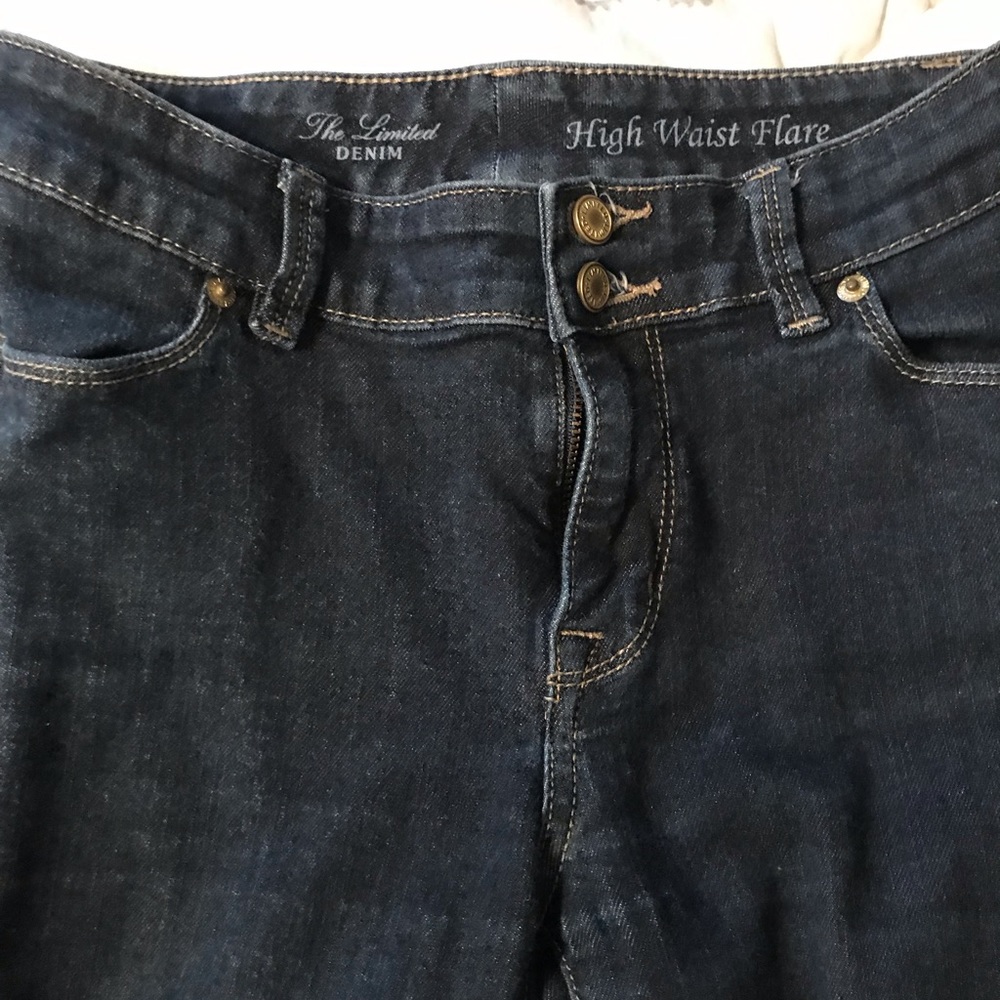 The Limited High Waist Flare Jean